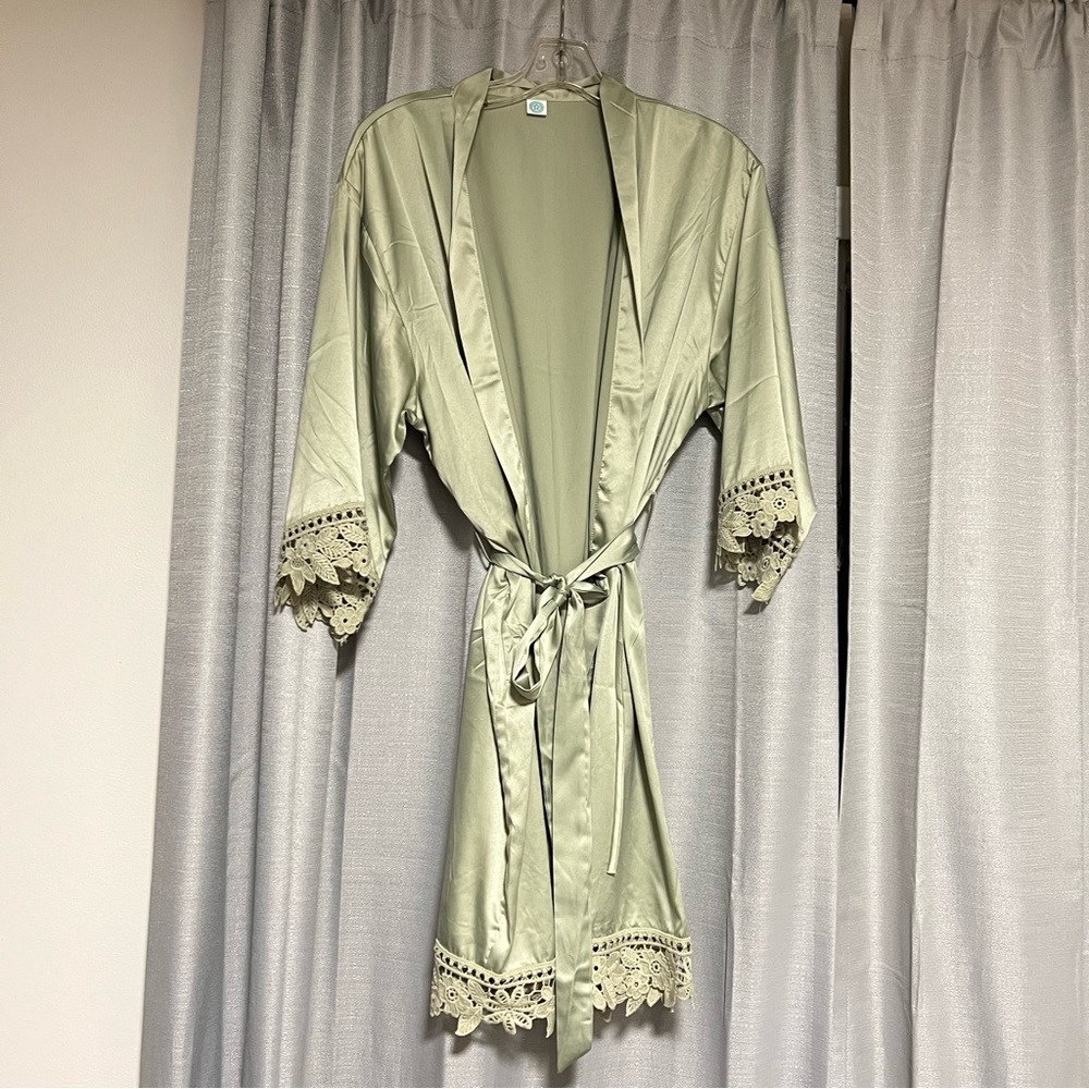 Sage Green Bridesmaid Robe